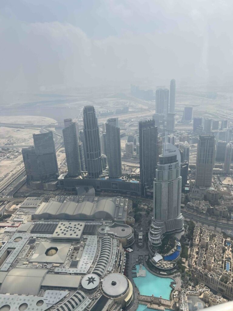 Udsigten fra Burj Khalifa